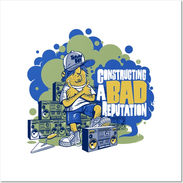 Bad Reputation Wall Art by Popnotic